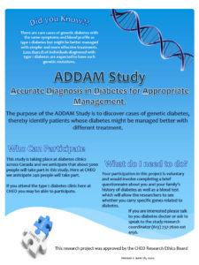 ADDAM recruitment poster