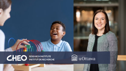 Dr. Nicole Racine named uOttawa Faculty of Social Sciences and CHEO Research Institute Research Chair in Child and Youth Mental Health