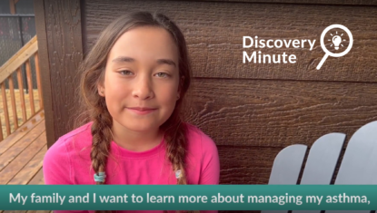 Discovery Minute – Optimizing pediatric asthma education using virtual platforms