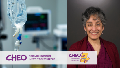Dr. Kusum Menon named inaugural CHEO Foundation Research Chair in Pediatric Intensive Care