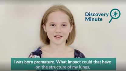 Discovery Minute – Using MRI to measure lung abnormalities in children born premature