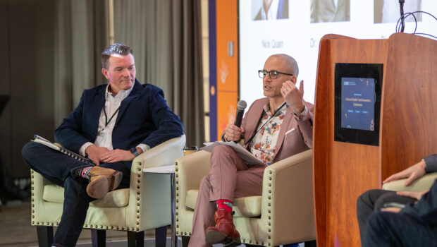 Dr. Jason Berman speaking at National Health Tech Innovation Conference