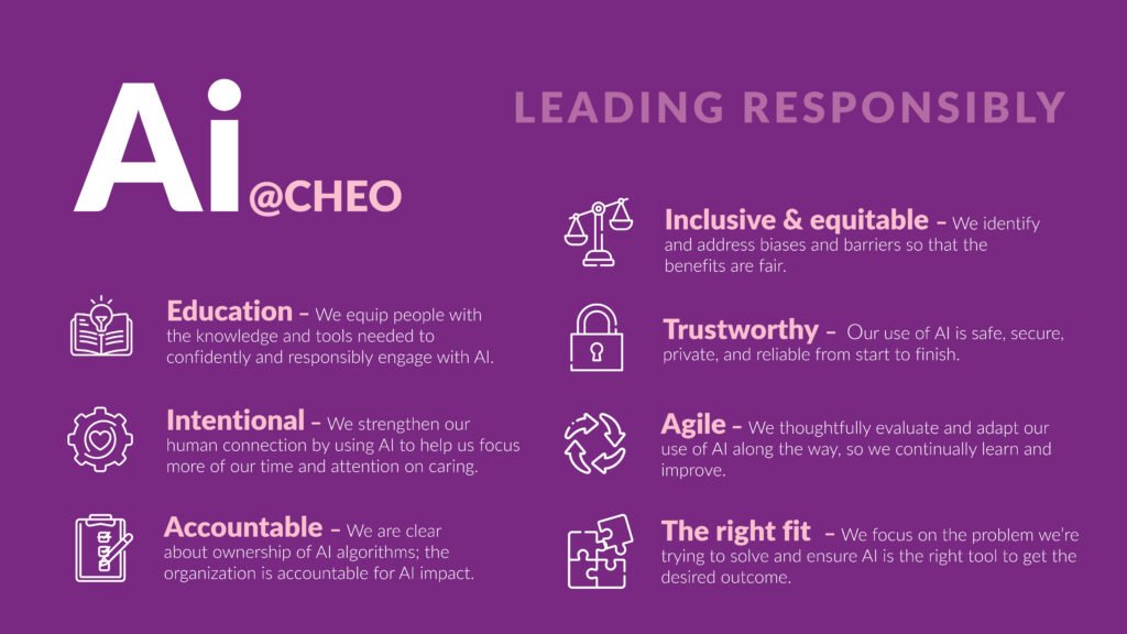 AI at CHEO Framework