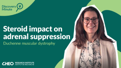 Steroid impact on adrenal suppression: Duchenne muscular dystrophy – Discovery Minute