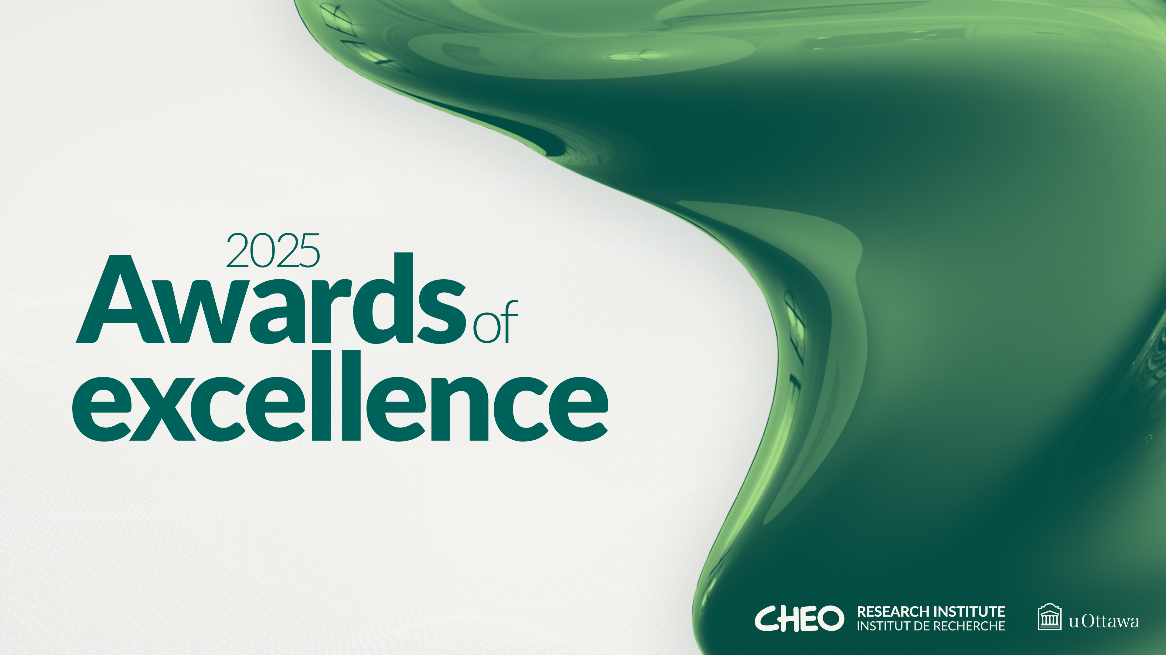 CHEO Research Institute 2025 Awards of Excellence